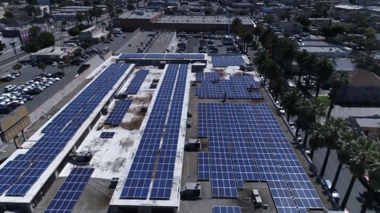 Washington Plaza - Los Angeles, CA Solar Project